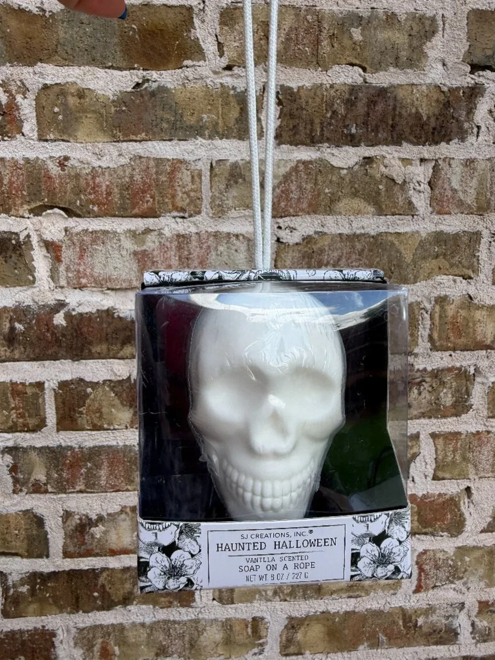 BRAND NEW SKULL Soap on a Rope